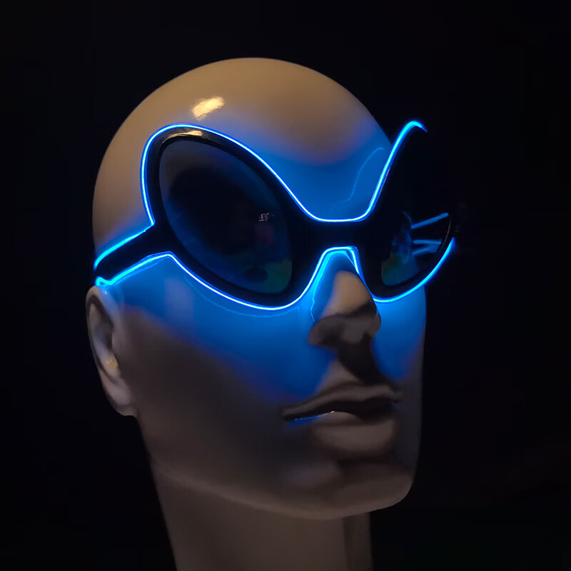 Cool Light Up LED Alien Glasse - огляд і ціна Glow In The Dark Party Glasses